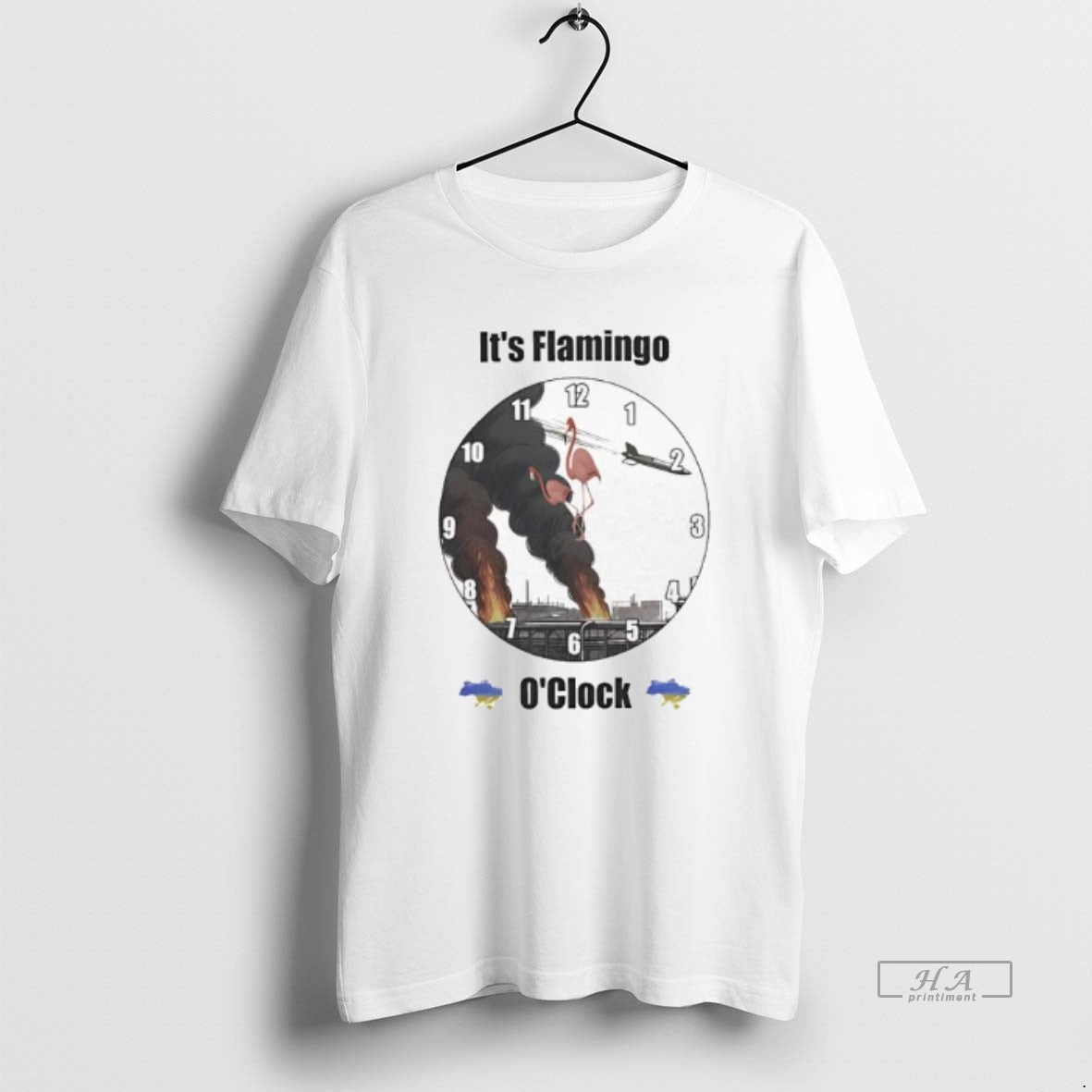 Official Flamingo Oclock Graphic T-Shirts, Hoodie, Sweatshirt | CiraTrend.com