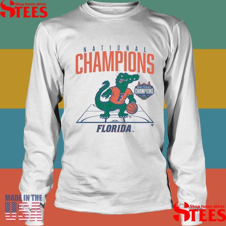 Florida Basketball 2025 Ncaa Champions Mascot Shirts