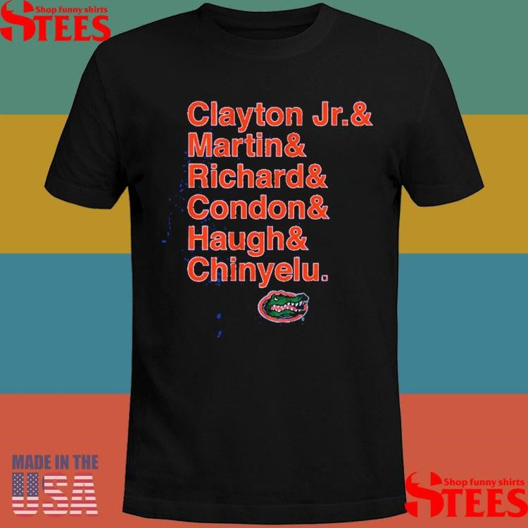 Florida Basketball Clayton Jr. & Martin & Richard & Condon & Haugh & Chinyelu Shirts
