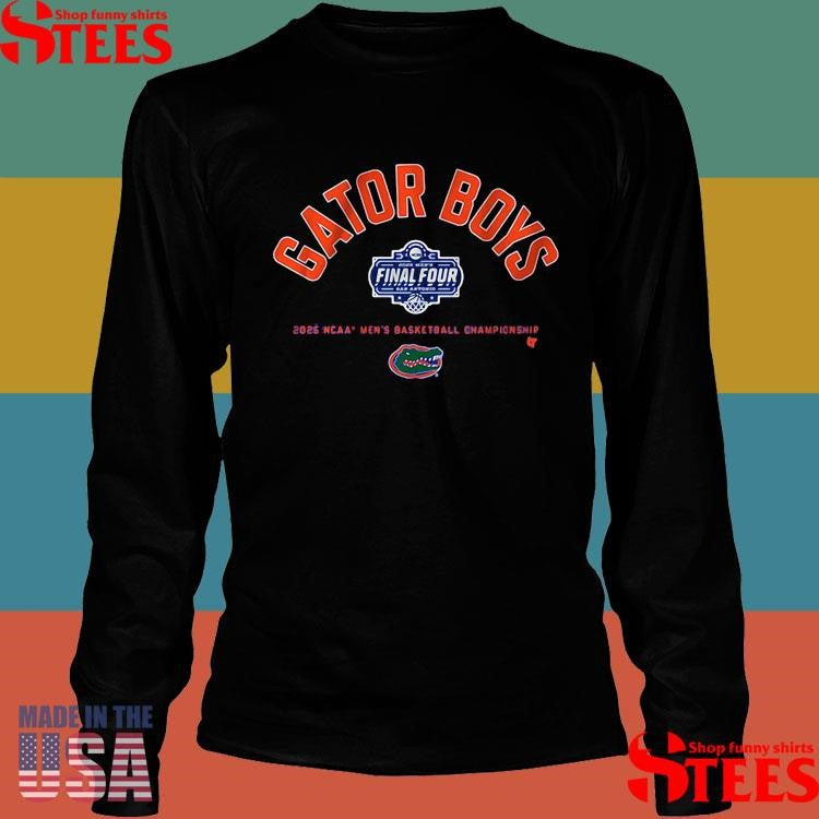 Florida Basketball Gator Boys Final Four 2025 Ncaa Basketball Championship Shirts