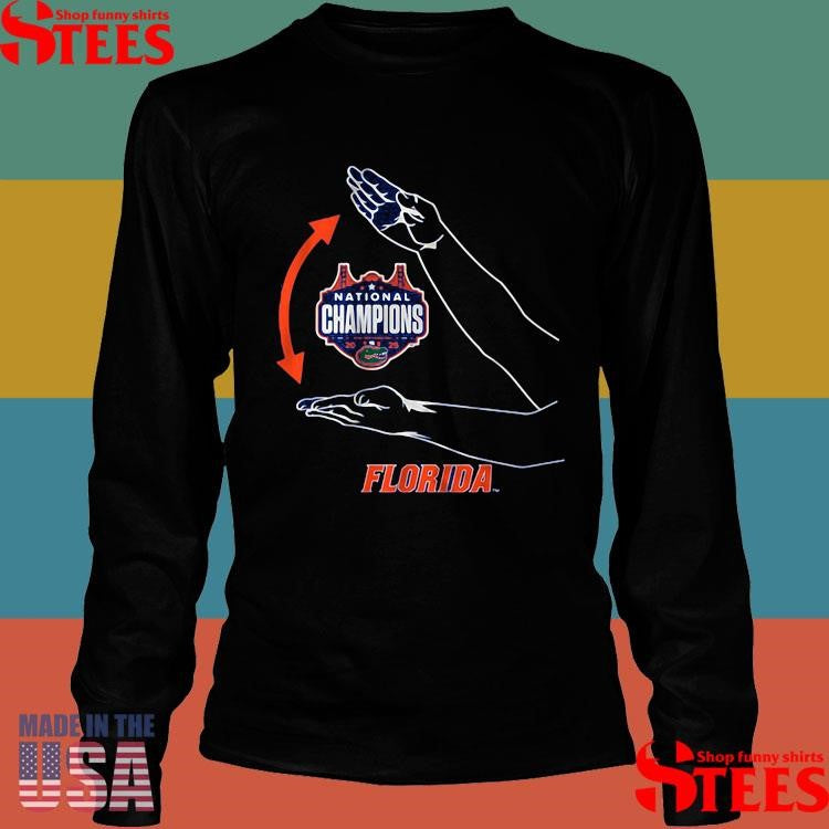 Florida Basketball National Champions Gator Chomp Shirts