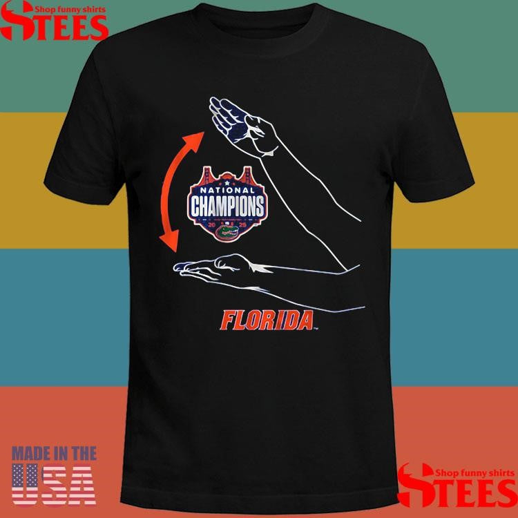 Florida Basketball National Champions Gator Chomp Shirts