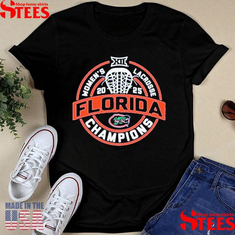 Florida Gators 2025 Big 12 Women’s Lacrosse Regular Season Champions Shirts