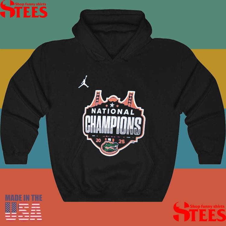 Florida Gators 2025 Ncaa Men’s Basketball National Champions Celebration Logo Shirts