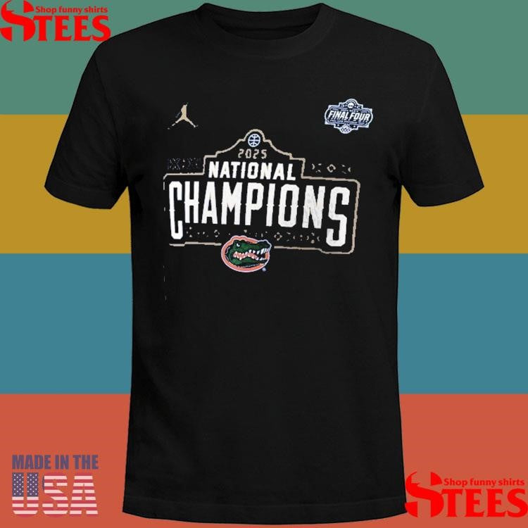 Florida Gators 2025 Ncaa Men’s Basketball National Champions Celebration Shirts