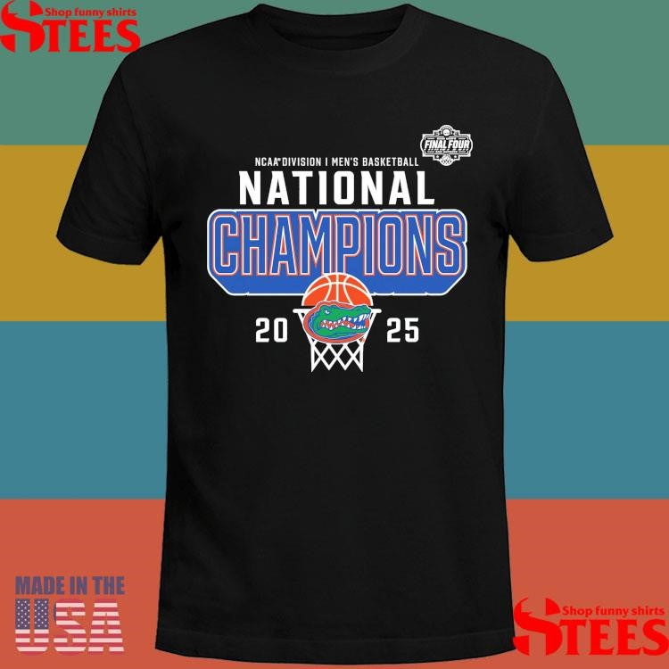 Florida Gators 2025 Ncaa Men’s Basketball National Champions Core Shirts