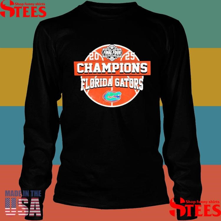 Florida Gators 2025 Ncaa Men’s Basketball National Champions Logo Shirts