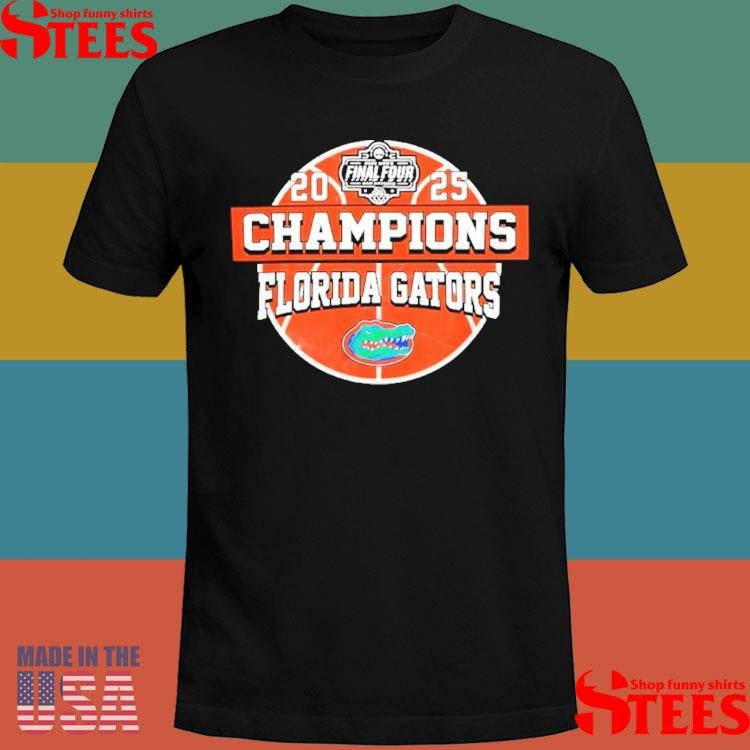 Florida Gators 2025 Ncaa Men’s Basketball National Champions Logo Shirts