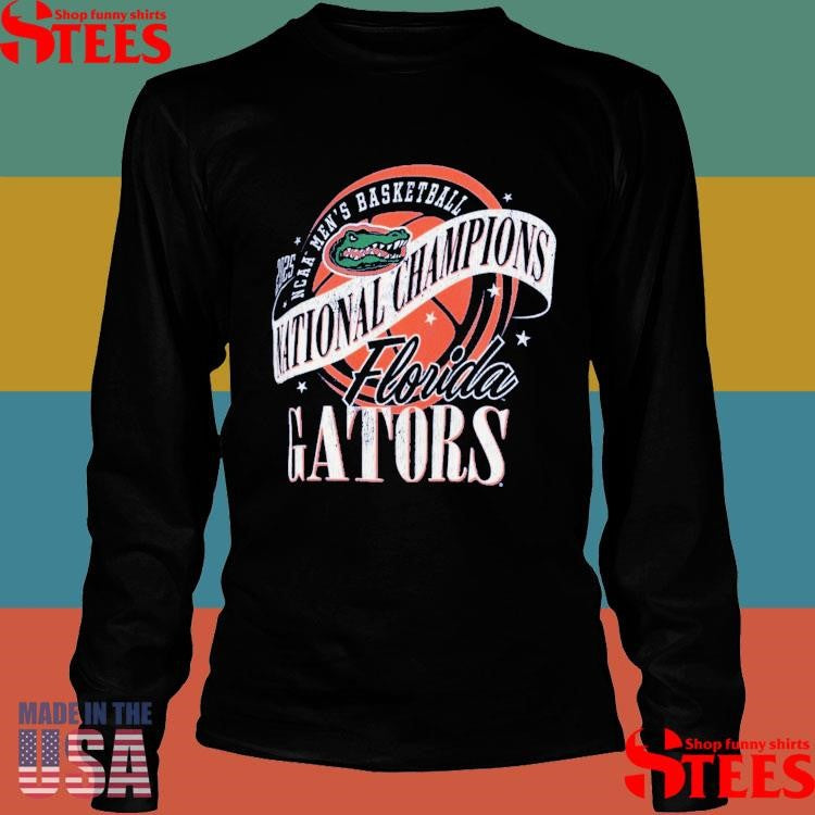 Florida Gators 2025 Ncaa Men’s Basketball National Champions World Ball Motley Shirts