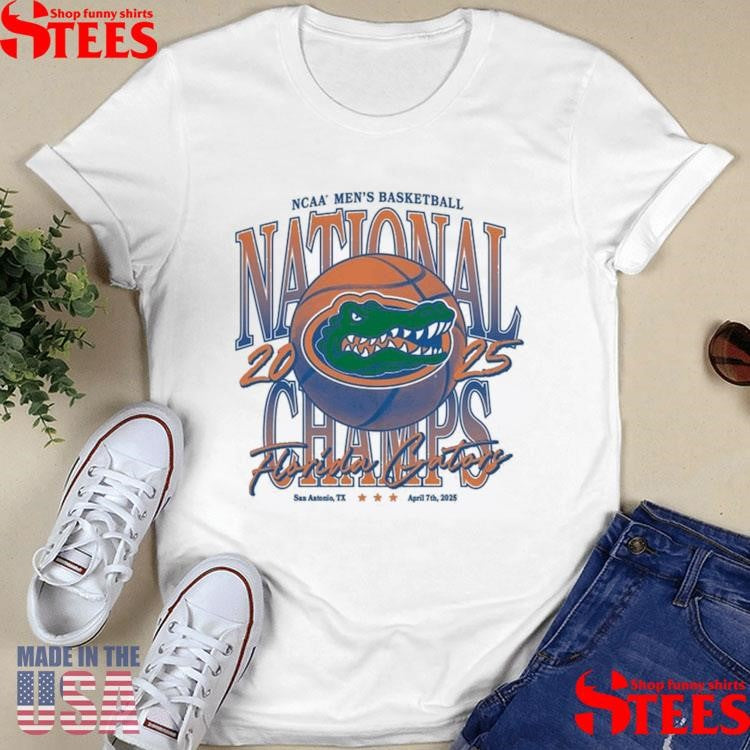 Florida Gators Home Field 2025 Ncaa Men’s Basketball National Champions Shirts