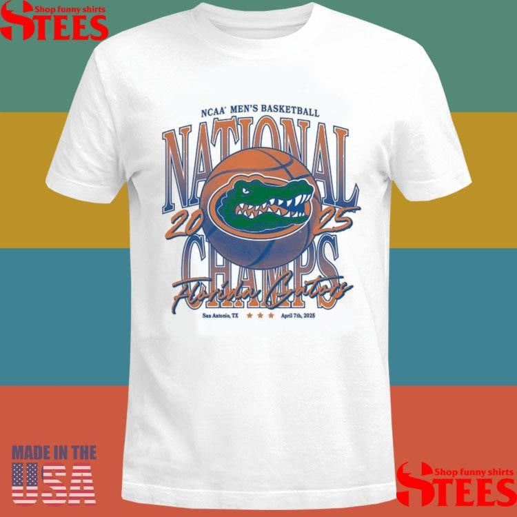 Florida Gators Home Field 2025 Ncaa Men’s Basketball National Champions Shirts