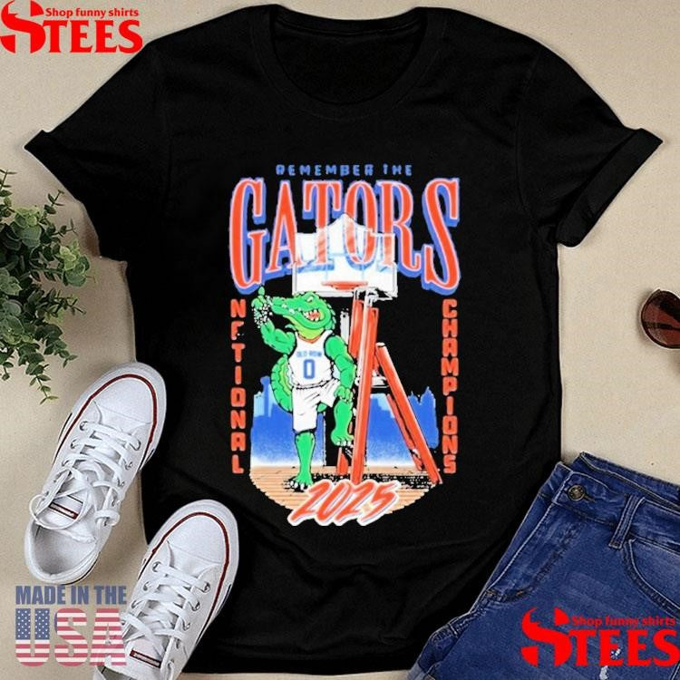 Florida Gators Remember The Gators National Champions 2025 Mascot Shirts