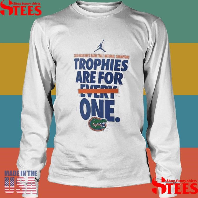 Florida Gators White 2025 Men’s Basketball National Champion Slogan Shirts