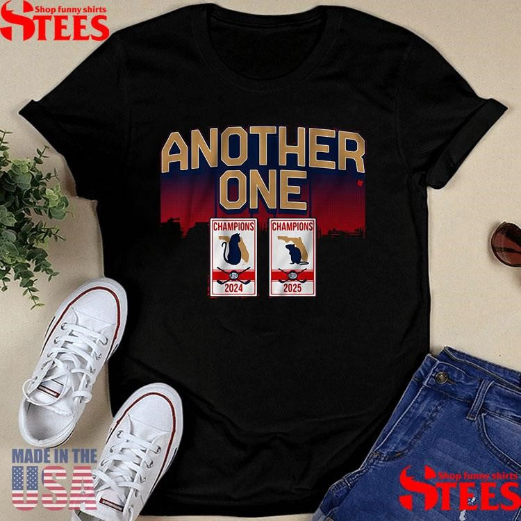 Florida Hockey Another One Champions 2024 2025 T-shirt