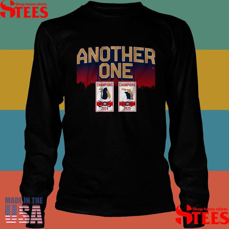 Florida Hockey Another One Champions 2024 2025 T-shirt
