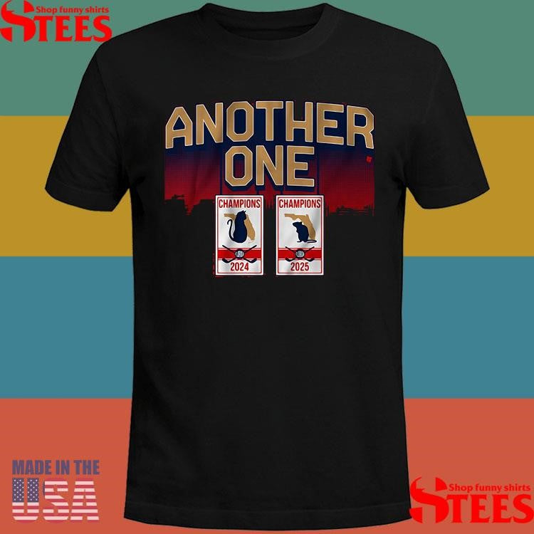 Florida Hockey Another One Champions 2024 2025 T-shirt