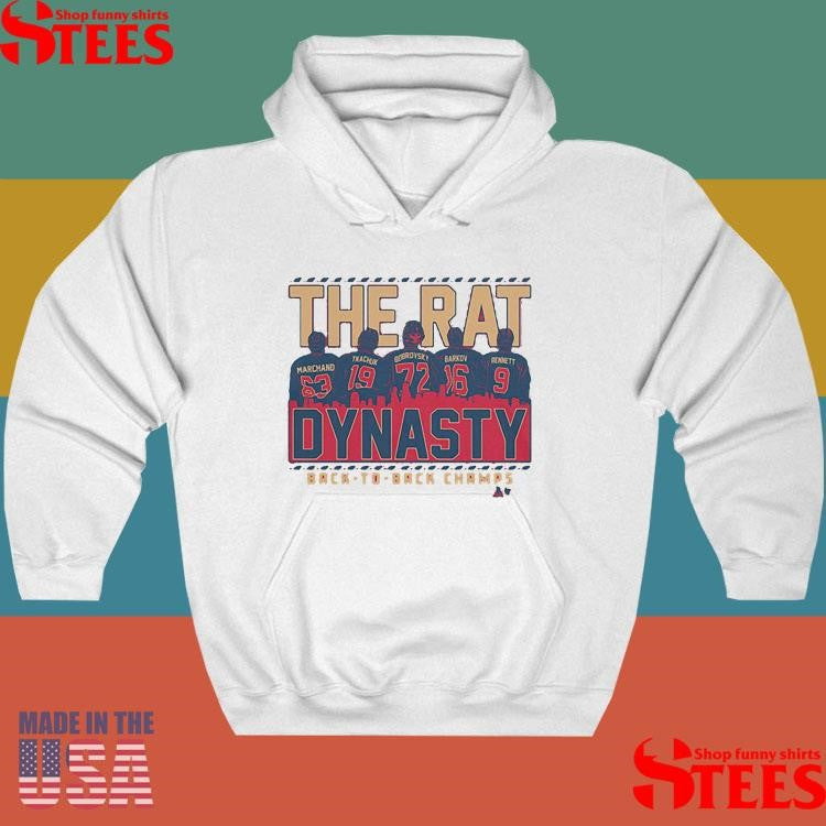 Florida Hockey The Rat Dynasty Back To Back Champs T-shirt