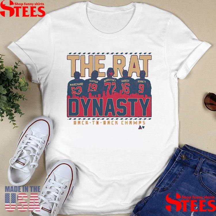 Florida Hockey The Rat Dynasty Back To Back Champs T-shirt
