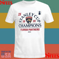 Florida Panthers 2024-2025 Back-to-back Stanley Cup Champions T-shirt