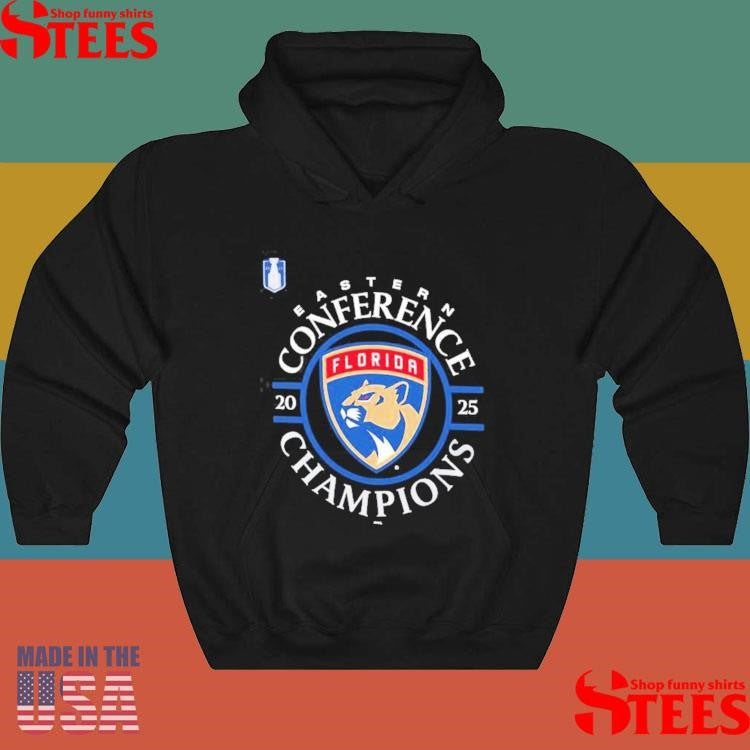 Florida Panthers 2025 Eastern Conference Champions Locker Room Shirts