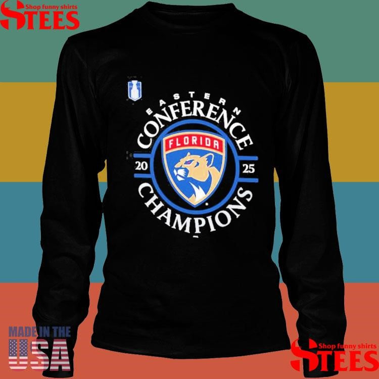 Florida Panthers 2025 Eastern Conference Champions Locker Room Shirts