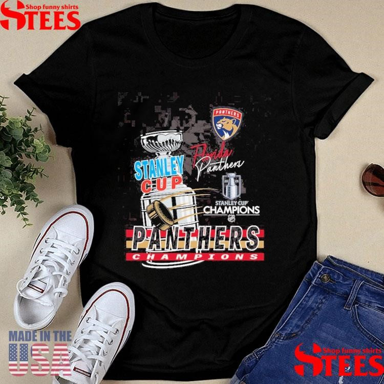 Florida Panthers 2025 Stanley Cup Champions Raise The Cup Arch T-shirt