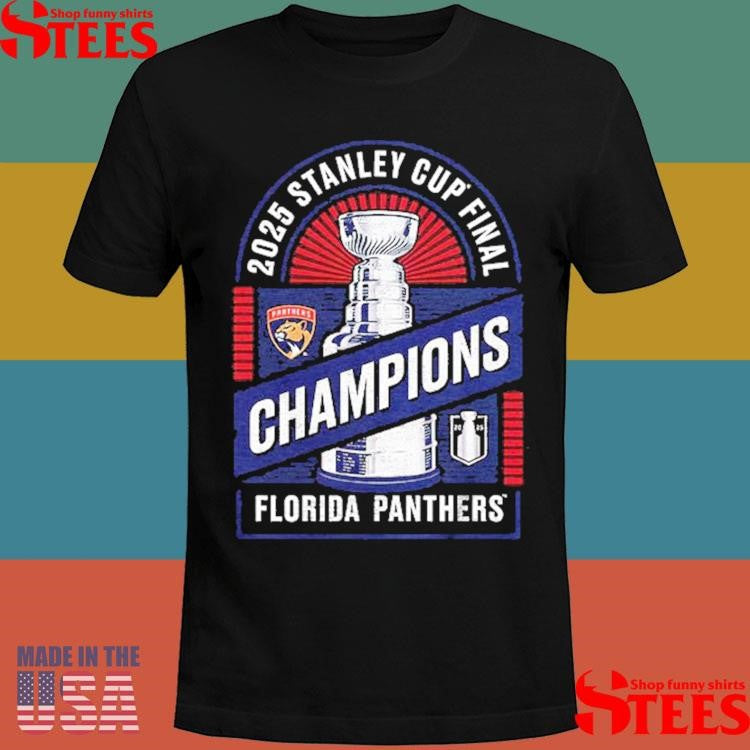 Florida Panthers 2025 Stanley Cup Champions T-shirt
