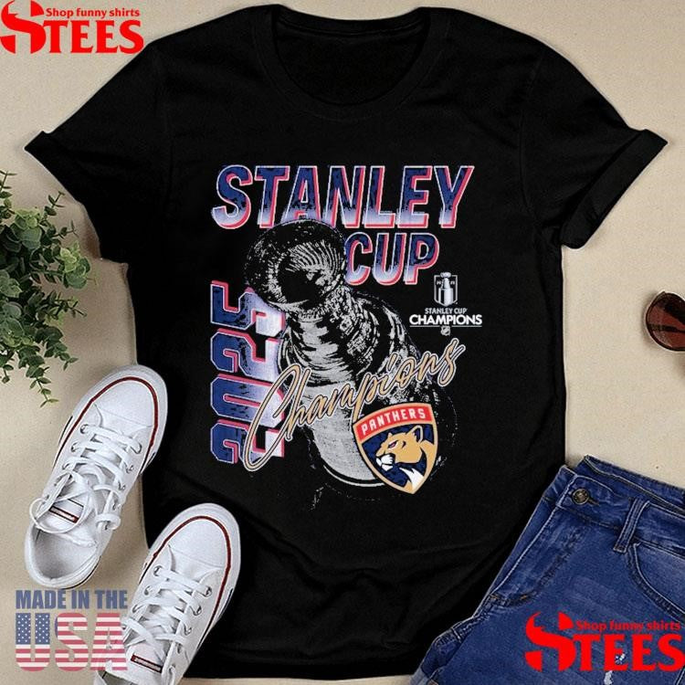 Florida Panthers Mitchell & Ness 2025 Stanley Cup Champions Arch T-shirt