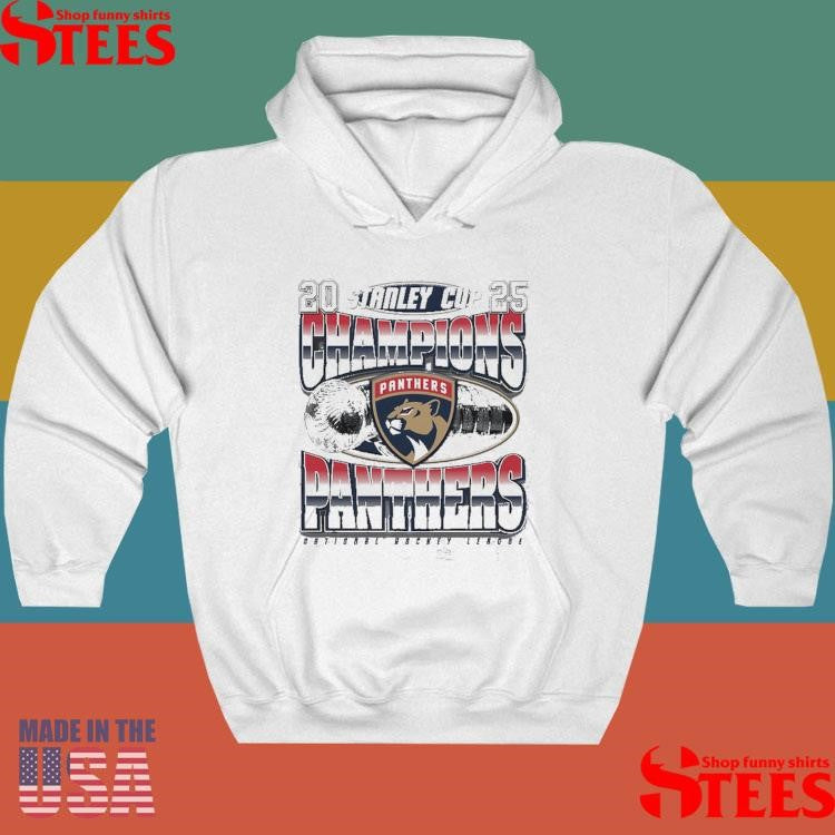 Florida Panthers Mitchell & Ness 2025 Stanley Cup Champions Victory Arch T-shirt