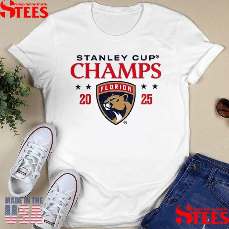 Florida Panthers Nhl 2025 Stanley Cup Champs T-shirt