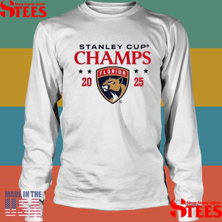 Florida Panthers Nhl 2025 Stanley Cup Champs T-shirt