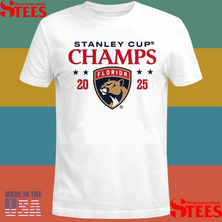 Florida Panthers Nhl 2025 Stanley Cup Champs T-shirt