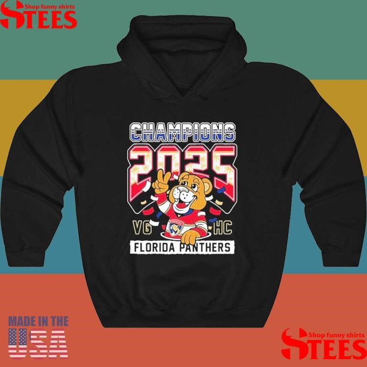Florida Panthers Stanley Cup Champions 2025 T-shirt