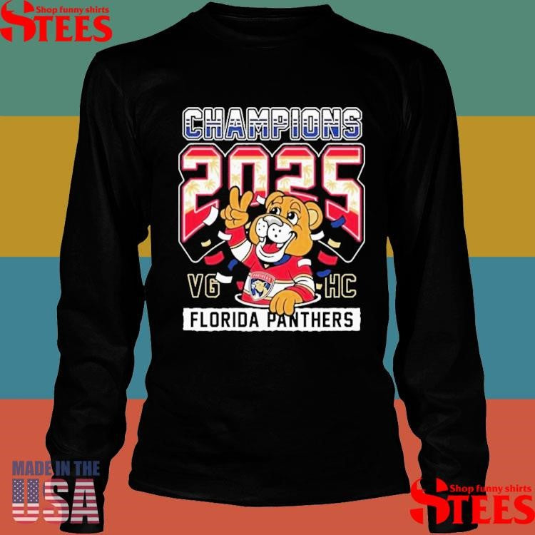 Florida Panthers Stanley Cup Champions 2025 T-shirt