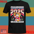 Florida Panthers Stanley Cup Champions 2025 T-shirt