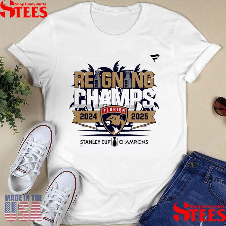 Florida Panthers Youth Back-to-back Stanley Cup Champions Parade T-shirt
