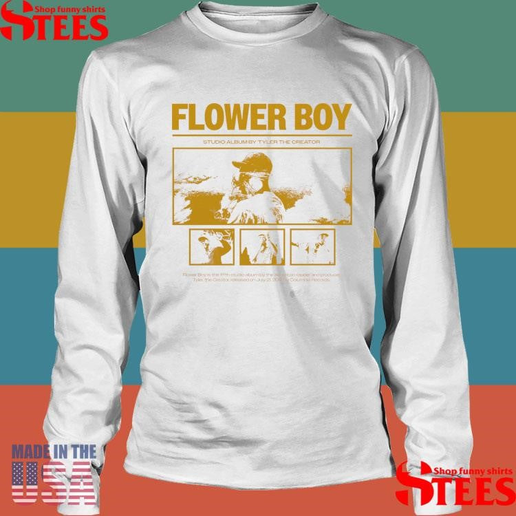 Flower Boy Studio Album By Tyler The Creator Tyler The Creator Shirts