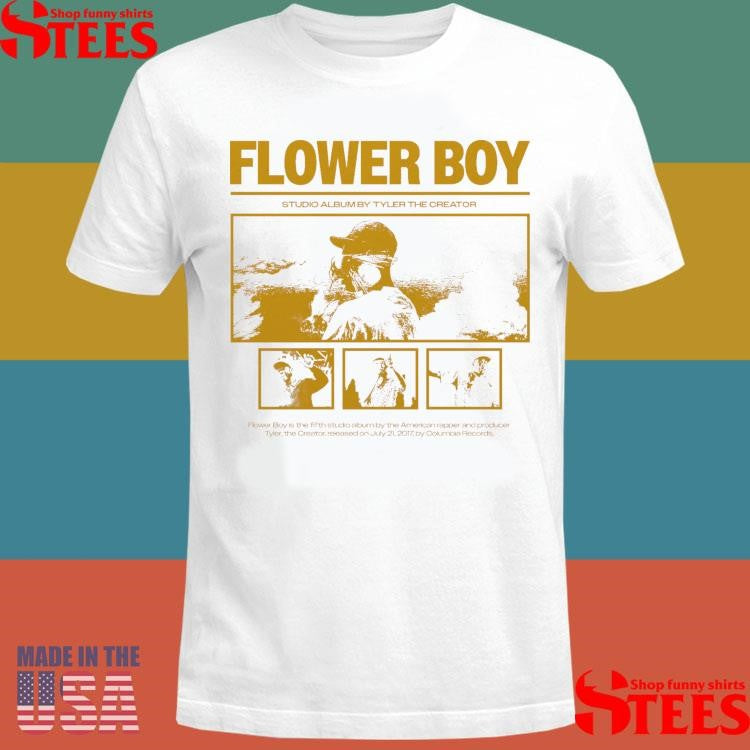 Flower Boy Studio Album By Tyler The Creator Tyler The Creator Shirts