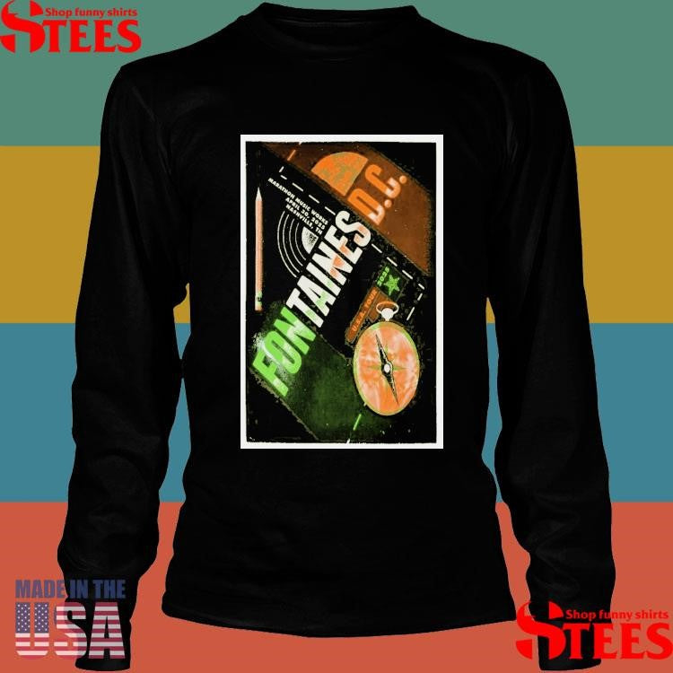 Fontaines D.c. April 30, 2025 Marathon Music Works, Nashville, Tn Poster Shirts