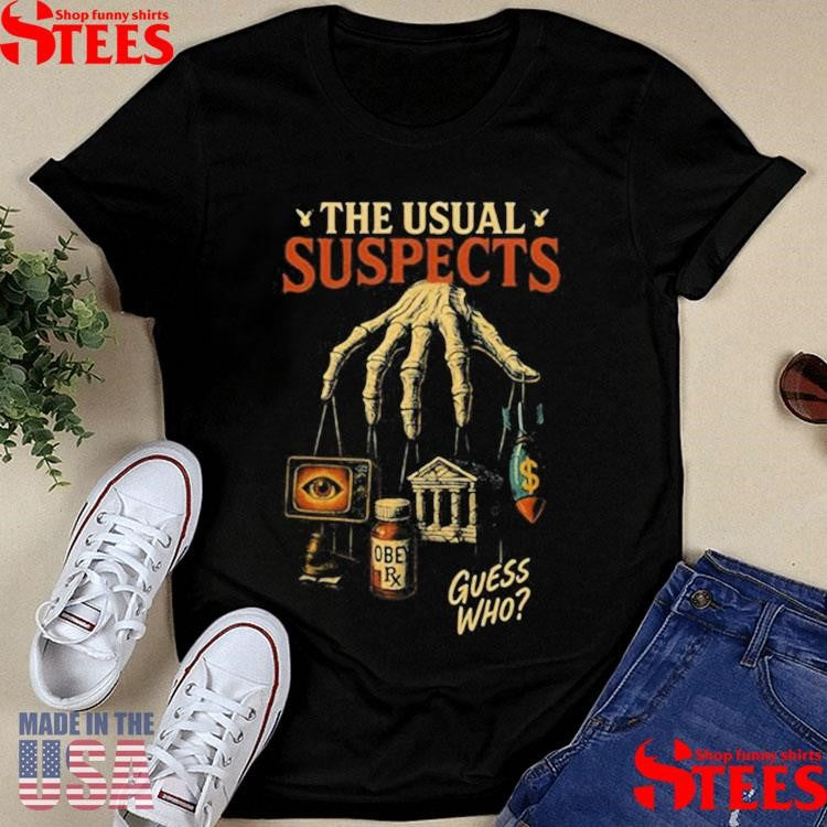 Forbidden Clothes The Usual Suspects Guess Who Shirts