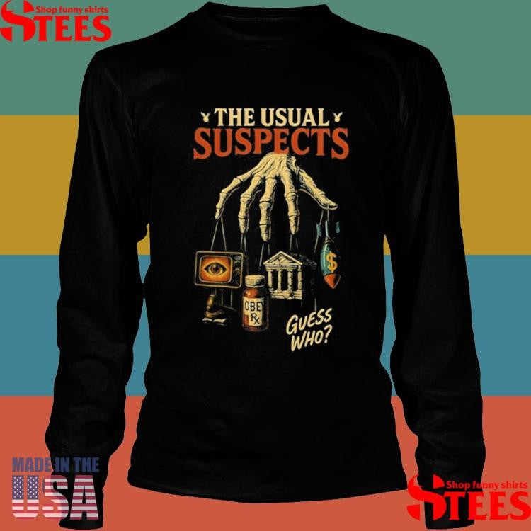 Forbidden Clothes The Usual Suspects Guess Who Shirts