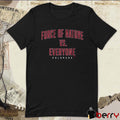 Force Of Nature Vs. Everyone Colorado Avalanche Hockey t-shirt