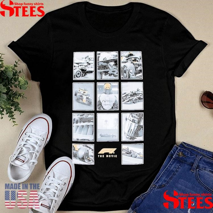 Formula 1 Movie Photo Collage Shirts