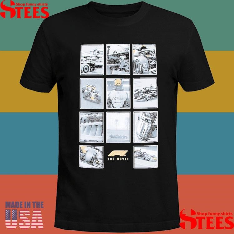 Formula 1 Movie Photo Collage Shirts