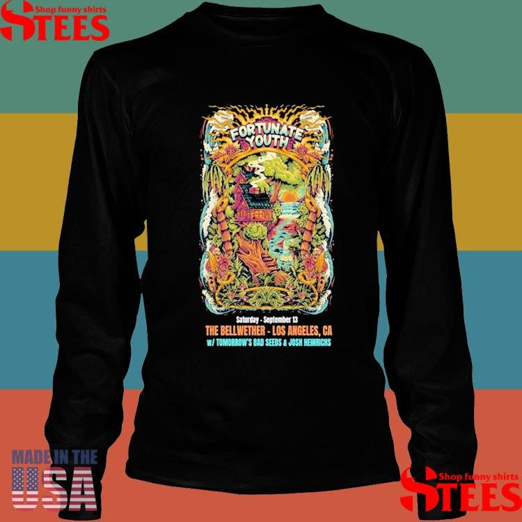 Fortunate Youth The Bellwether Los Angeles Ca Sept 13 2025 T-shirt