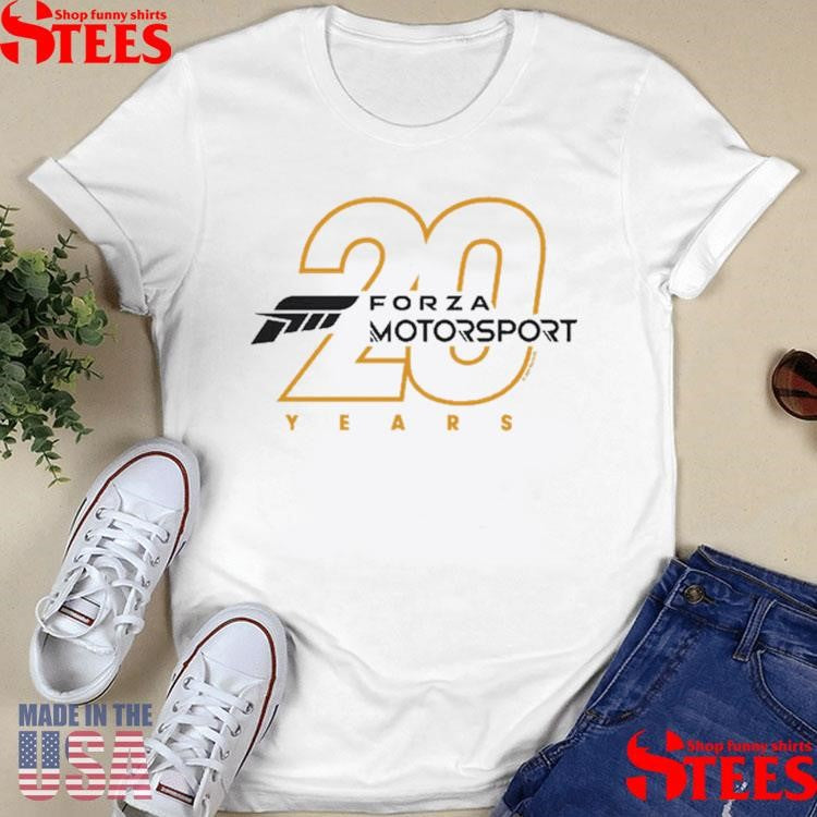 Forza Motorsport 20th Anniversary Edition Shirts