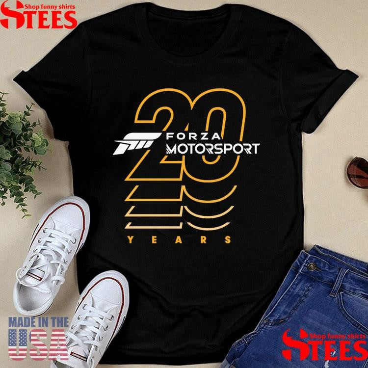 Forza Motorsport 20th Anniversary Shirts