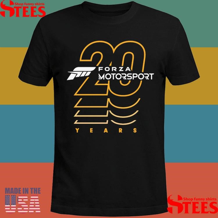 Forza Motorsport 20th Anniversary Shirts