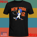 Francisco Lindor Mr. Smile Caricature Shirsey T-shirt