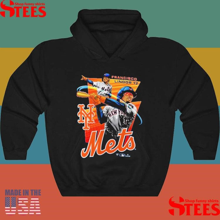 Francisco Lindor New York Mets Anime Graphic T-shirt